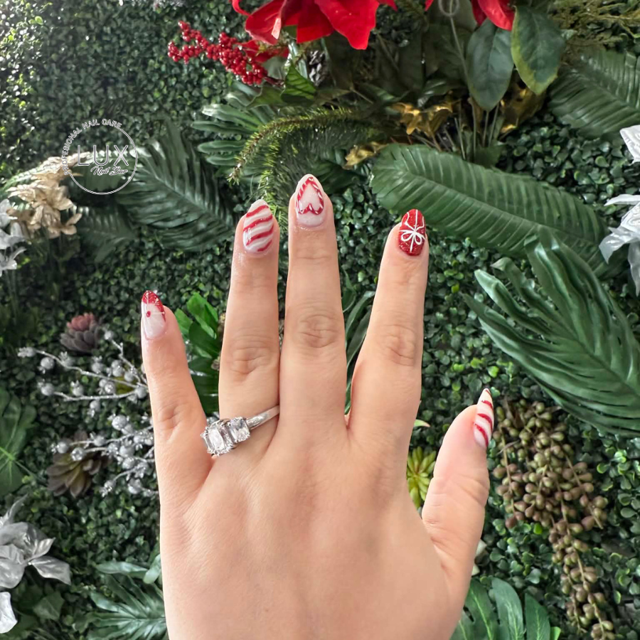 Christmas Nails That Sparkle All Season Long in Keller, TX